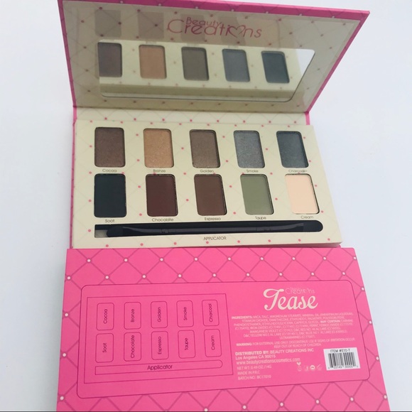 BEAUTY CREATIONS TEASE EYESHADOW PALETTE - Picture 4 of 5